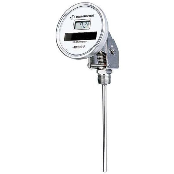 Solar-Powered Adjustable-Angle Celsius T, Digi-Sense, Mfr#: 90131-09