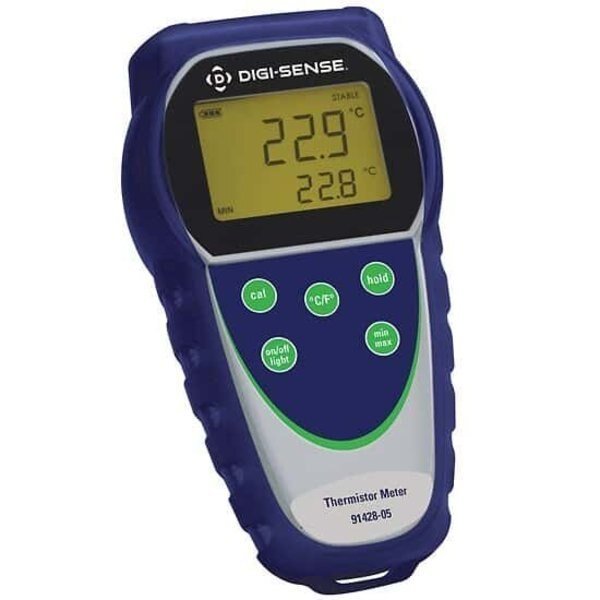 Dual-Input Data Logging Thermocouple The, Digi-Sense, Mfr#: 91428-04