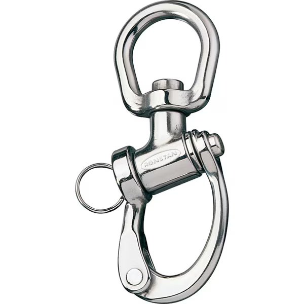 Snap Shackle Trunnion Large Bale 122Mm (4 3/4"), Ronstan, Mfr#: RF6321