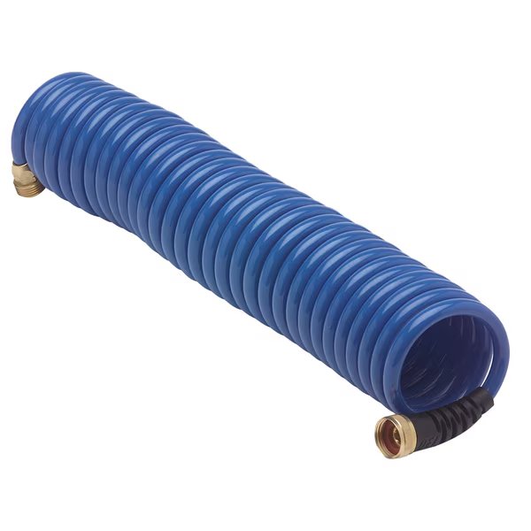 25' Blue Hose W/ Flex Relief, Hosecoil, Mfr#: HS2500HP