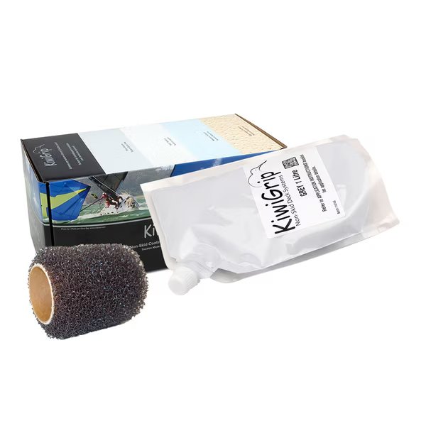 Grey 1 Liter Pouch With Roller, Kiwigrip, Mfr#: KG-1GP-R