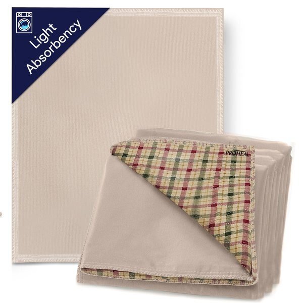 Plaid Reusable Incontinence Pads for Seniors  4 Pack 34 x 36 4PK, Proheal, Mfr#: PH-16711H-4A