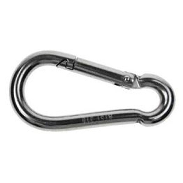 Snap Hook Carabiner SS T316 - 4" Length, Us Cargo Control, Mfr#: SHOOK4