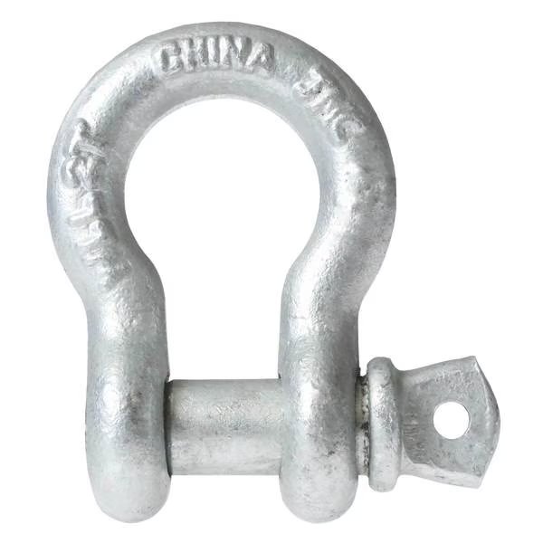 2" Galvanized Screw Pin Anchor Shackle - Import - 35 Ton, Us Cargo Control, Mfr#: SPAS2
