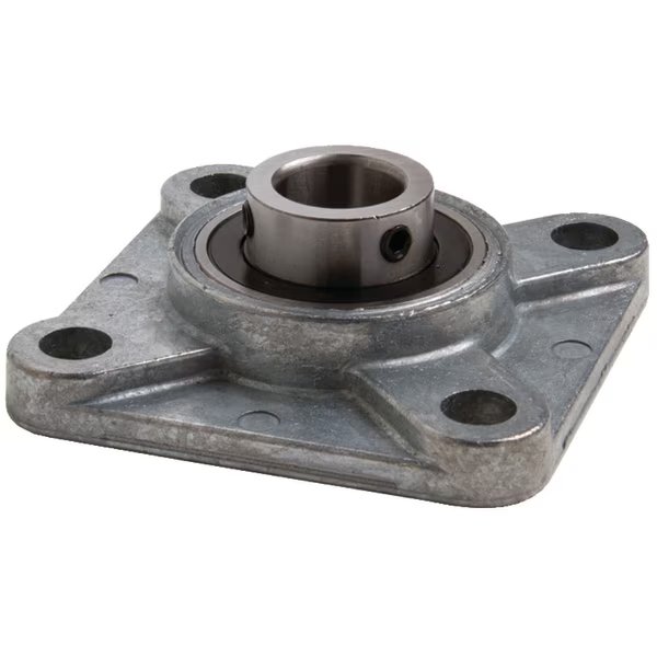 F4DC-BL-075 Ball Bearing, Die-Cast Housing, Rigid (4 Bolt), Clesco, Mfr#: F4DC-BL-075