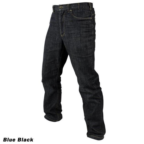 CIPHER JEANS, BLUE BLACK, 32X32, Condor Outdoor Products, Mfr#: 101137-033-32-32
