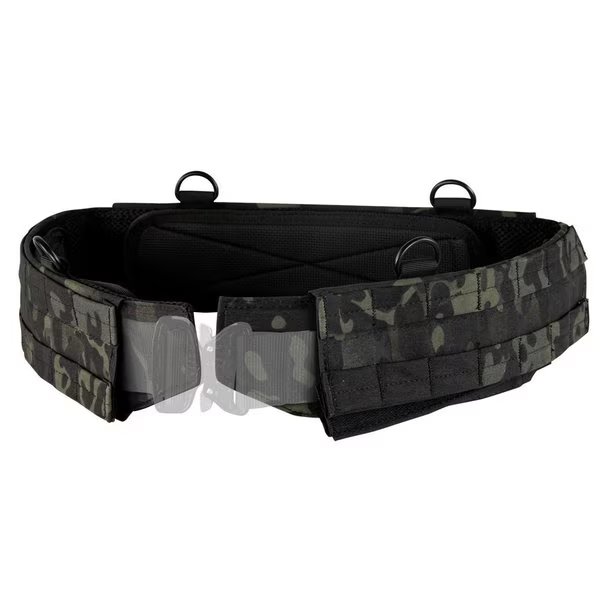 SLIM BATTLE BELT, MULTICAM BLACK, S, Condor Outdoor Products, Mfr#: 121160-021-S