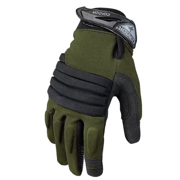 STRYKER PADDED KNUCKLE GLOVE, FOLIAGE GREEN, 8, Condor Outdoor Products, Mfr#: 226-007-08