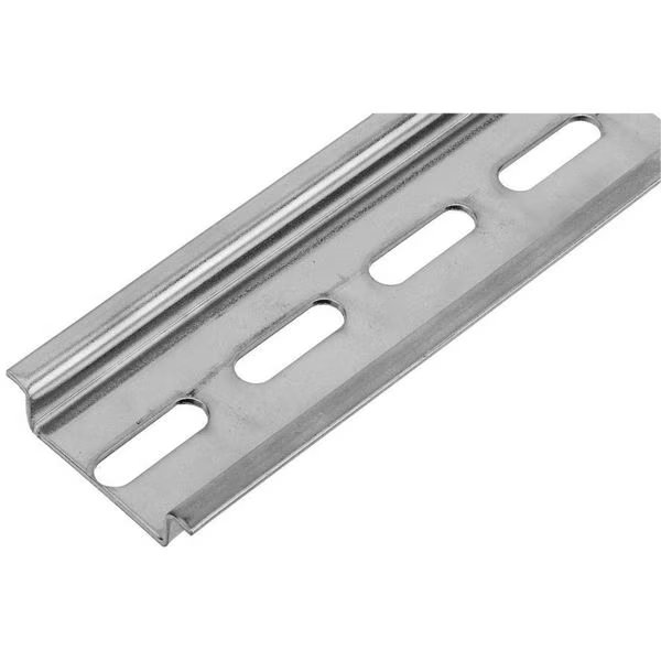 TS35x7.5/SL/2m, 35 x 7.5mm Slotted Steel DIN R, Conta-Clip, Mfr#: 2094