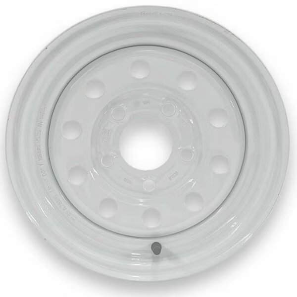 SteelMaster 12x4 5 on 4.5 Bolt Modular Trailer Wheel, Steel Master, Mfr#: 600910