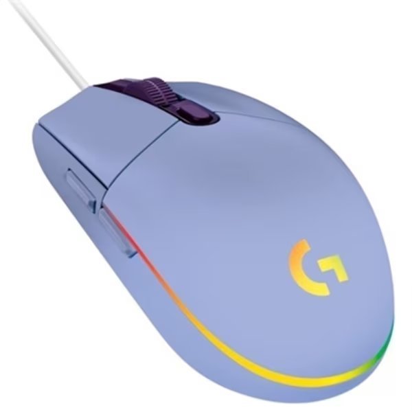 G203 Ltsync Gming Mouse Lilac, Logitech, Mfr#: 910-005851