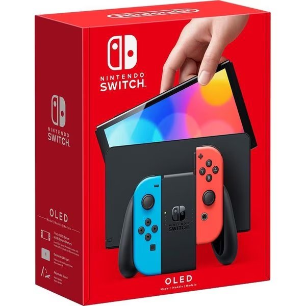 Nintendo Switch - OLED Model w/ White Joy-Con - Neon, Nintendo, Mfr#: 115464