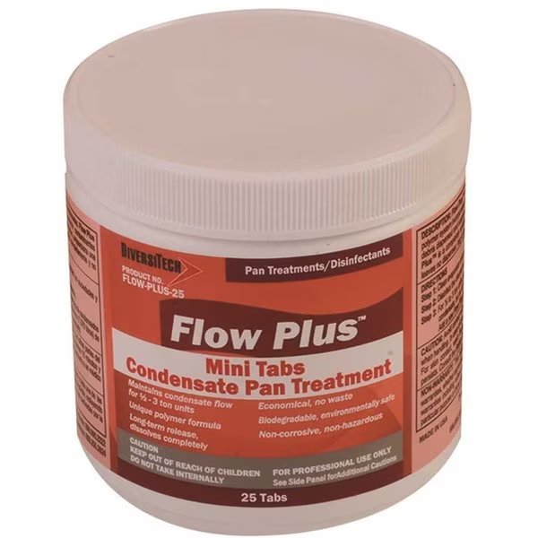 Flow-Plus Condensate Pan Treatment Tablets, Diversitech, Mfr#: FLOW-PLUS-25