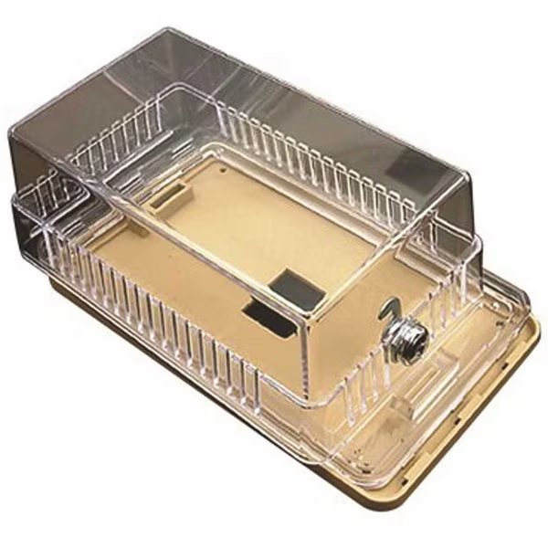 5-3/4 in. x 3-1/2 in. x 2-3/4 in. Thermostat Guard Clear Plastic Cover, Diversitech, Mfr#: 585-TG1