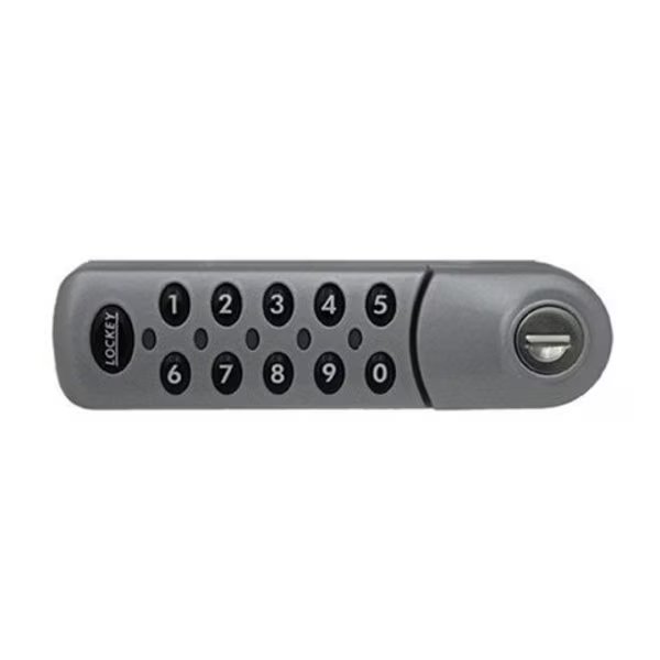 Digital Electronic Cabinet Lock Standard Silver Right, Lockey, Mfr#: EC780-SR