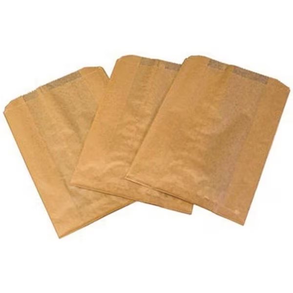 7-1/2 x 3-1/2 x 10 in. Kraft Waxed Paper Liners for Sanitary Napkin Receptacles Bags Brown, 500PK, Hospeco, Mfr#: KL