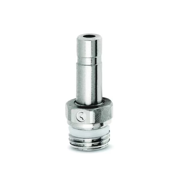Stem Adapter, 6MM OD X G1/8, Camozzi, Mfr#: 6811 6-1/8