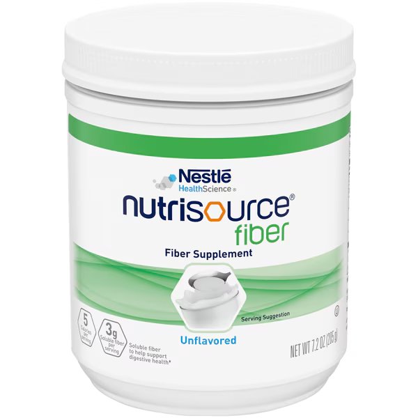 Nestle Nutrisource Powder Fiber Canister 7.2 oz., PK4, Nestle, Mfr#: 10043900975518