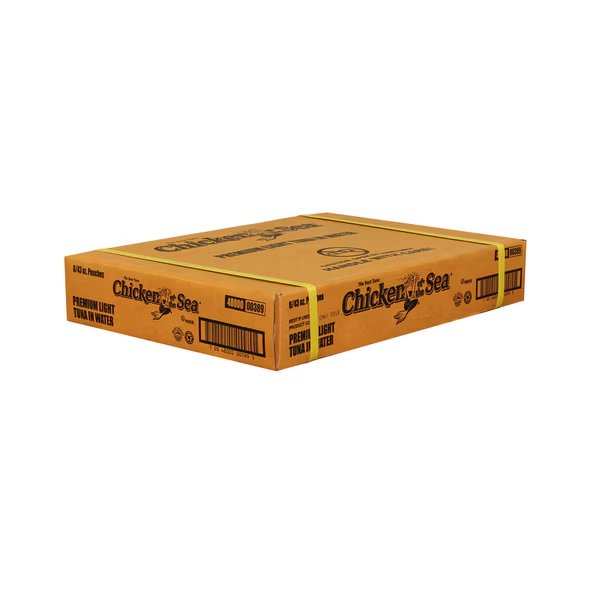 Chicken Of The Sea Premium Wild-Caught Light Tuna In Water 43 oz., PK6, Chicken Of The Sea, Mfr#: 10048000003895