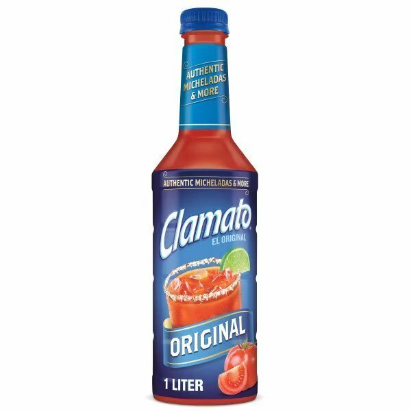Clamato Original Tomato Cocktail 1 Liter, PK6, Clamato, Mfr#: 10113778