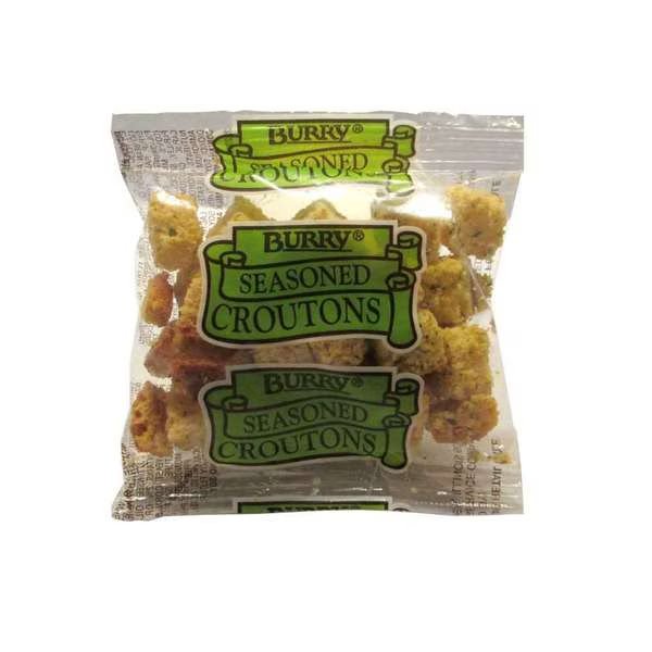 Burry Seasoned Portion Pack Croutons .25 oz., PK250, Burry, Mfr#: 94405