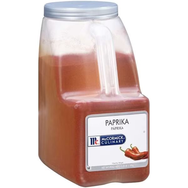 McCormick Culinary Paprika 5.25lbs Container, PK3, Mccormick, Mfr#: 932460