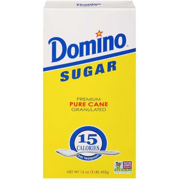 Domino Granulated Sugar 1lbs, PK24, Domino, Mfr#: 401353