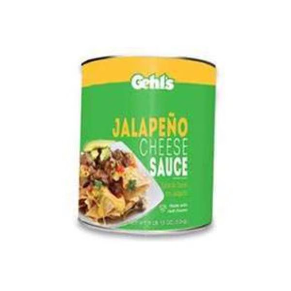 Jalapeno Cheese #10 Can 106 oz., PK6, Gehls, Mfr#: G03200