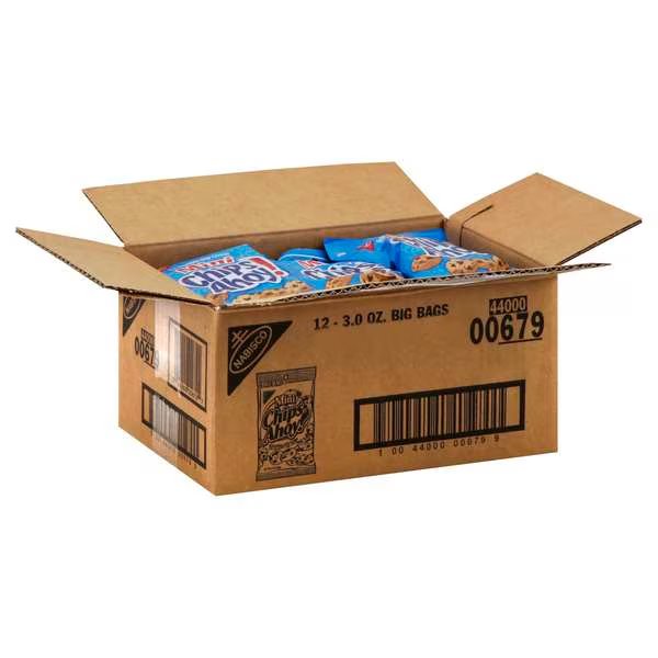 Nabisco Mini Chips Ahoy Snack 3 oz. Bag, PK12, Nabisco, Mfr#: 00679