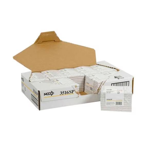 13 Line White 1 Part Guest Check 100 Checks, PK100, National Checking, Mfr#: 3516SP