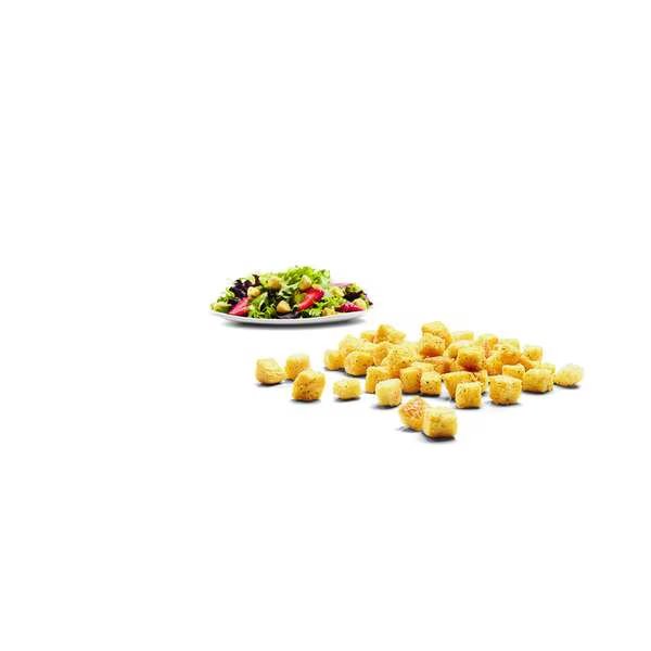 Fresh Gourmet Trans Fat Free Seasoned Crouton Cubes .25 oz., PK250, Fresh Gourmet, Mfr#: 74470