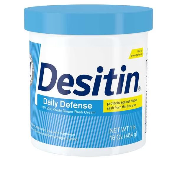Diaper Rash Cream Rapid Relief 16 oz., PK12, Desitin, Mfr#: 5149516