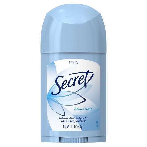 Secret Wide Solid Shower Fresh 1.7 oz. Deodorant, PK12, Secret, Mfr#: 12445