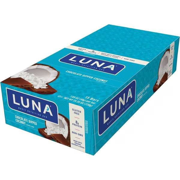 Luna Chocolate Dipped Coconut, PK240, Luna, Mfr#: 210069