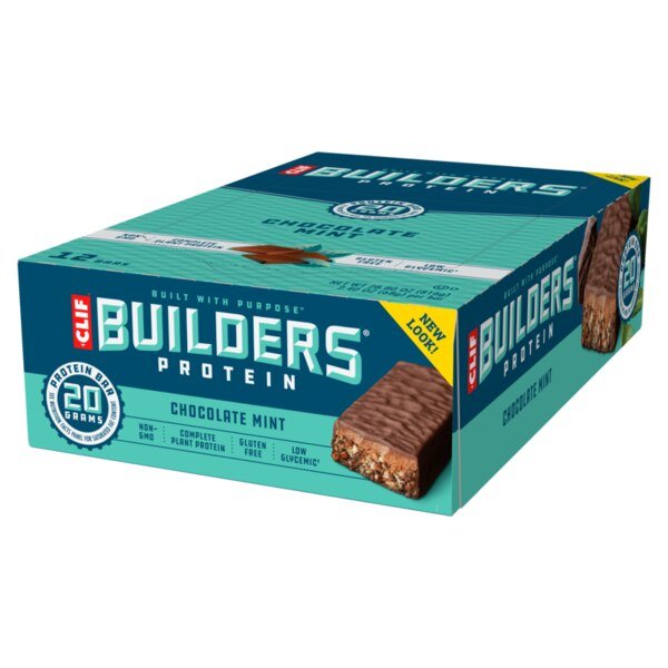 Builder's Bar Chocolate Mint Snack Bar 68g, PK144, Builders Bar, Mfr#: 160044