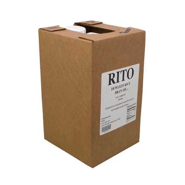 Commodity Dewaxed Rice Bran Oil 35lbs, Food Grade Ingredients, Mfr#: 0515001