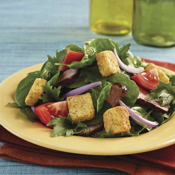 Whole Grain Country Cut Cheese & Garlic Crouton 2.5lbs, PK4, Fresh Gourmet, Mfr#: 74581