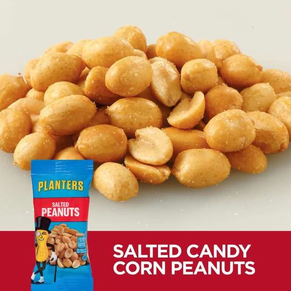 Planters Salted Peanut 1 oz. Bag, PK144, Planters, Mfr#: 10029000076928