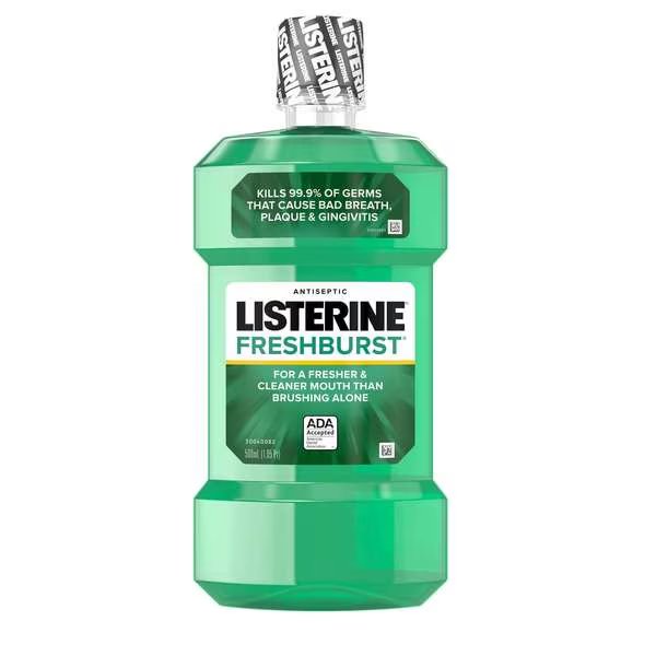 Listerine Antiseptic Freshburst Mouthwash 16.9 oz. Bottle, PK6, Listerine, Mfr#: 5293753