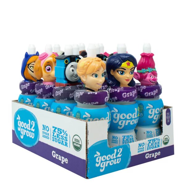 Good2Grow Single Serve Grape Juice 6 fl. oz., PK12, Good2Grow, Mfr#: 68120