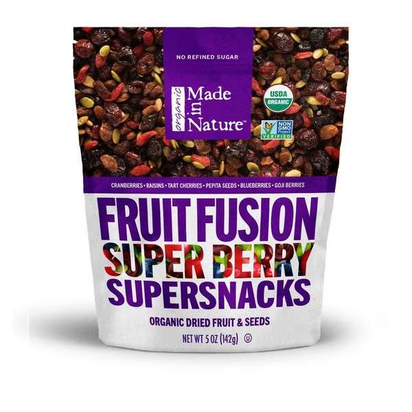 Dried Fruit Berry Fusion 4 oz., PK6, Made In Nature, Mfr#: 50116