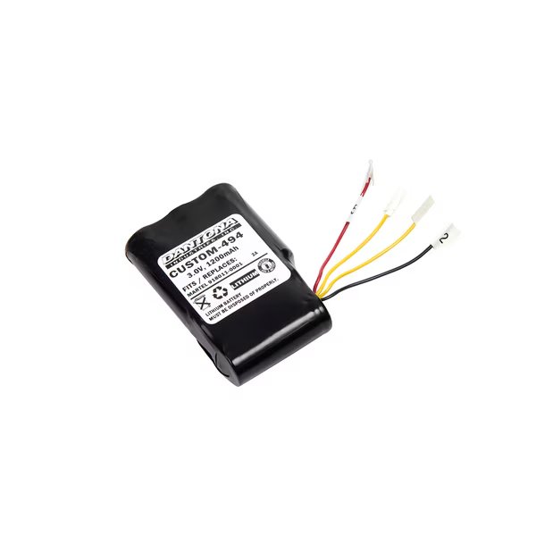 Custom Made Battery Pack, Martel 918011-0001, Dantona, Mfr#: CUSTOM-494