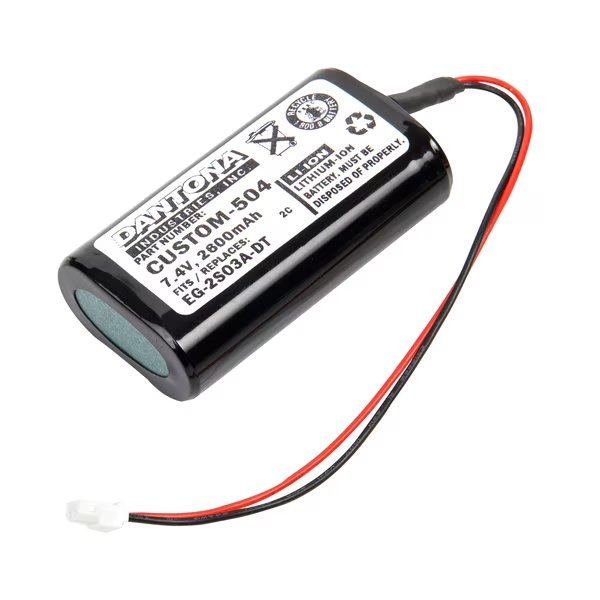 Custom Made Battery Pack, innoVolta IVM361866-2S268PM/SurgiTel Odyssey, Dantona, Mfr#: CUSTOM-504