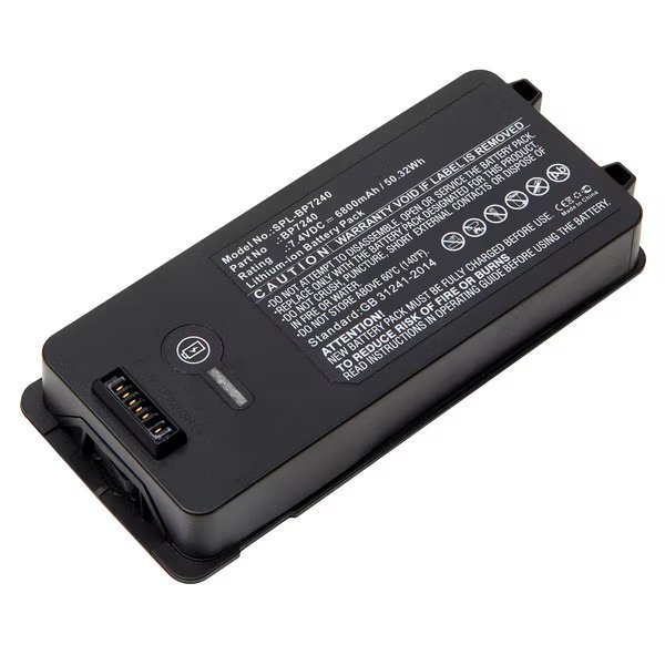 Meter Battery - Fluke 753, 754, 754 VIP1, 754 VIP2, BP7240, Dantona, Mfr#: SPL-BP7240