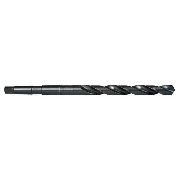 HSS Steam Oxide 118° Taper Shank Drill Jobber ANSI 3/16 inch, Precision Twist Drill, Mfr#: 020012