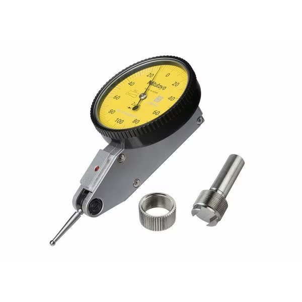DIAL TI, BASIC SET, STANDARD, .008 IN, .0001 IN GRAD, RUBY TIP, WHITE, Mitutoyo, Mfr#: 513-473-10E