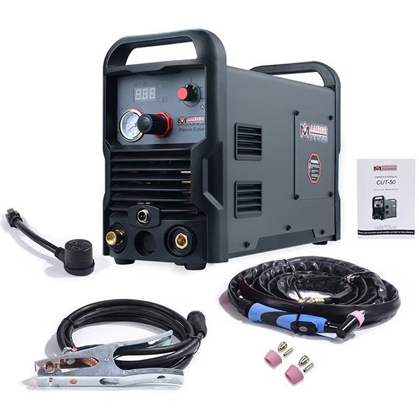 50A Professional Plasma Cutter, 3/4 in. Clean Cut 110/230V Compatible DC Inverter Cutting Machine., Amico Electric, Mfr#: CUT-50