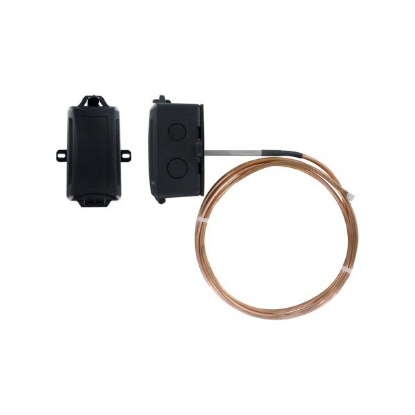 Averaging temperature sensor, Ni 1000 RTD, plastic junction box, 24ft capillary., Dwyer Instruments, Mfr#: AVG-23241