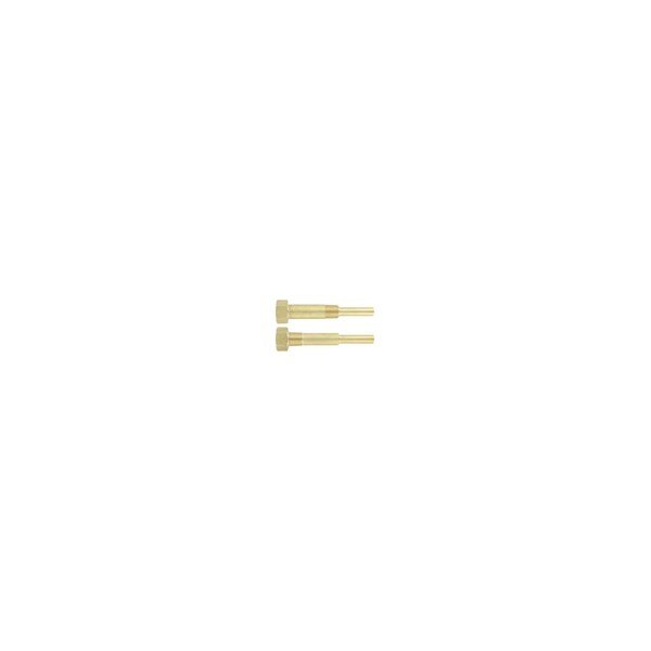 Industrial thermometer thermowells, 304SS, 2-1/2in insertion L, 2-1/2in lag., Dwyer Instruments, Mfr#: IT-W17