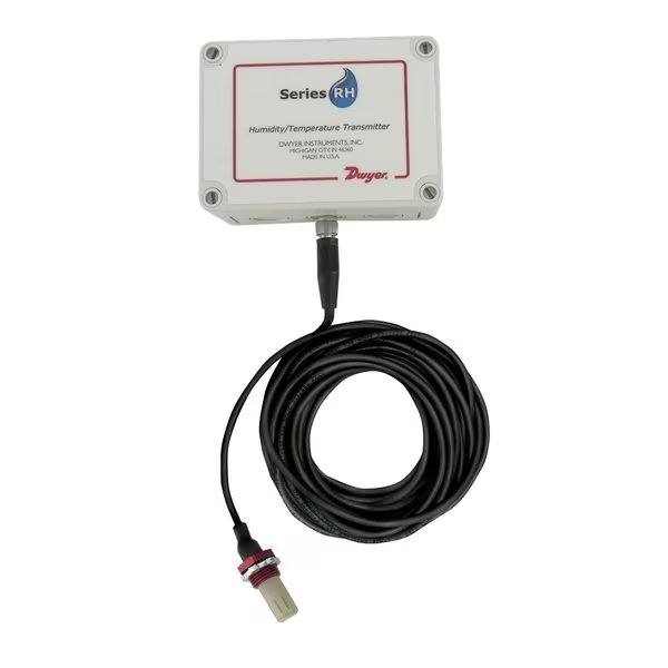 TemperatureHumidity Transmitter, 3, 010Vdc Hmd Out, Dwyer Instruments, Mfr#: RHPLC-3N2B